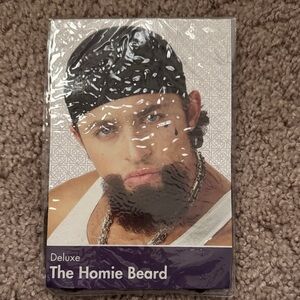 Party City Deluxe The Homie Beard - Black